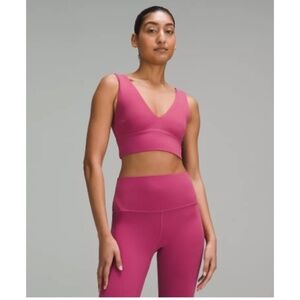 lululemon Align™ V-Neck Bra *Light Support, C/D Cup, Washed Mauve, Size 10
